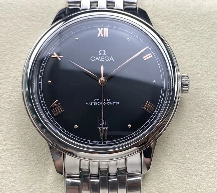 KZ Factory Omega De Ville 434.10.40.20.01.001 1:1 Best Edition Replica Watch